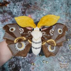 ITH Steampunk Moth Embroidery Pattern (Without Tutorial)(Ith Steampunk Moth) -Dragons' Garden ith steampunk moth pattern dragons garden patreon 750916