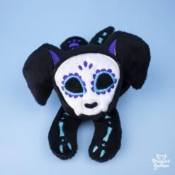 ITH Sugar Skull Puppy Plushie Embroidery Pattern(Ith Sugar Skull Puppy Plushie Embroidery Pattern) -Dragons' Garden ith sugar skull puppy plushie embroidery pattern pattern dragons garden 762264