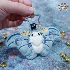 ITH Sun Moth Charm(Ith Sun Moth Charm) -Dragons' Garden ith sun moth charm pattern dragons garden patreon 507802
