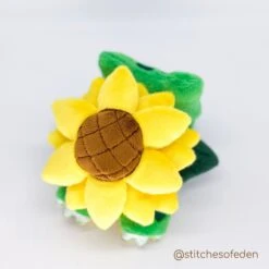 ITH Sunflower Plush Flower Pattern(Ith Sunflower Plush Flower Pattern) -Dragons' Garden ith sunflower plush flower pattern pattern dragons garden 404827