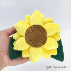 ITH Sunflower Plush Flower Pattern(Ith Sunflower Plush Flower Pattern) -Dragons' Garden ith sunflower plush flower pattern pattern dragons garden 532987