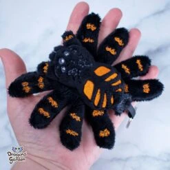 ITH Tarantula Spider Charm Plushie Pattern(Ith Tarantula Charm Plushie Pattern) -Dragons' Garden ith tarantula spider charm plushie pattern pattern dragons garden 196161