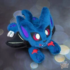 ITH Vampire Cat Halloween Plushie Embroidery Pattern(Ith Vampire Cat Halloween Plushie Embroidery Pattern) -Dragons' Garden ith vampire cat halloween plushie embroidery pattern pattern dragons garden 406065