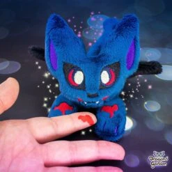 ITH Vampire Cat Halloween Plushie Embroidery Pattern(Ith Vampire Cat Halloween Plushie Embroidery Pattern) -Dragons' Garden ith vampire cat halloween plushie embroidery pattern pattern dragons garden 986395
