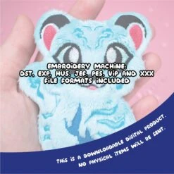 ITH Water Tiger Charm Plushie Pattern(Ith Water Tiger Charm Plushie Pattern) -Dragons' Garden ith water tiger charm plushie pattern pattern dragons garden 685878