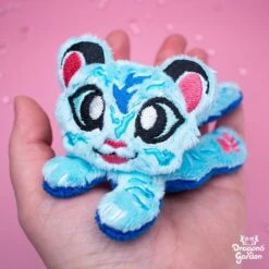 ITH Water Tiger Plush Embroidery Pattern(Ith Water Tiger Plush Embroidery Pattern) -Dragons' Garden ith water tiger plush embroidery pattern pattern dragons garden 327351