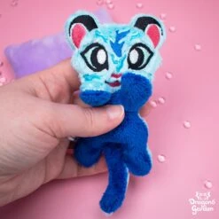 ITH Water Tiger Plush Embroidery Pattern(Ith Water Tiger Plush Embroidery Pattern) -Dragons' Garden ith water tiger plush embroidery pattern pattern dragons garden 422939