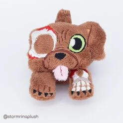 ITH Zombie Pug Plush Pattern(Ith Zombie Pug Plush Pattern) -Dragons' Garden ith zombie pug plush pattern pattern dragons garden 394940