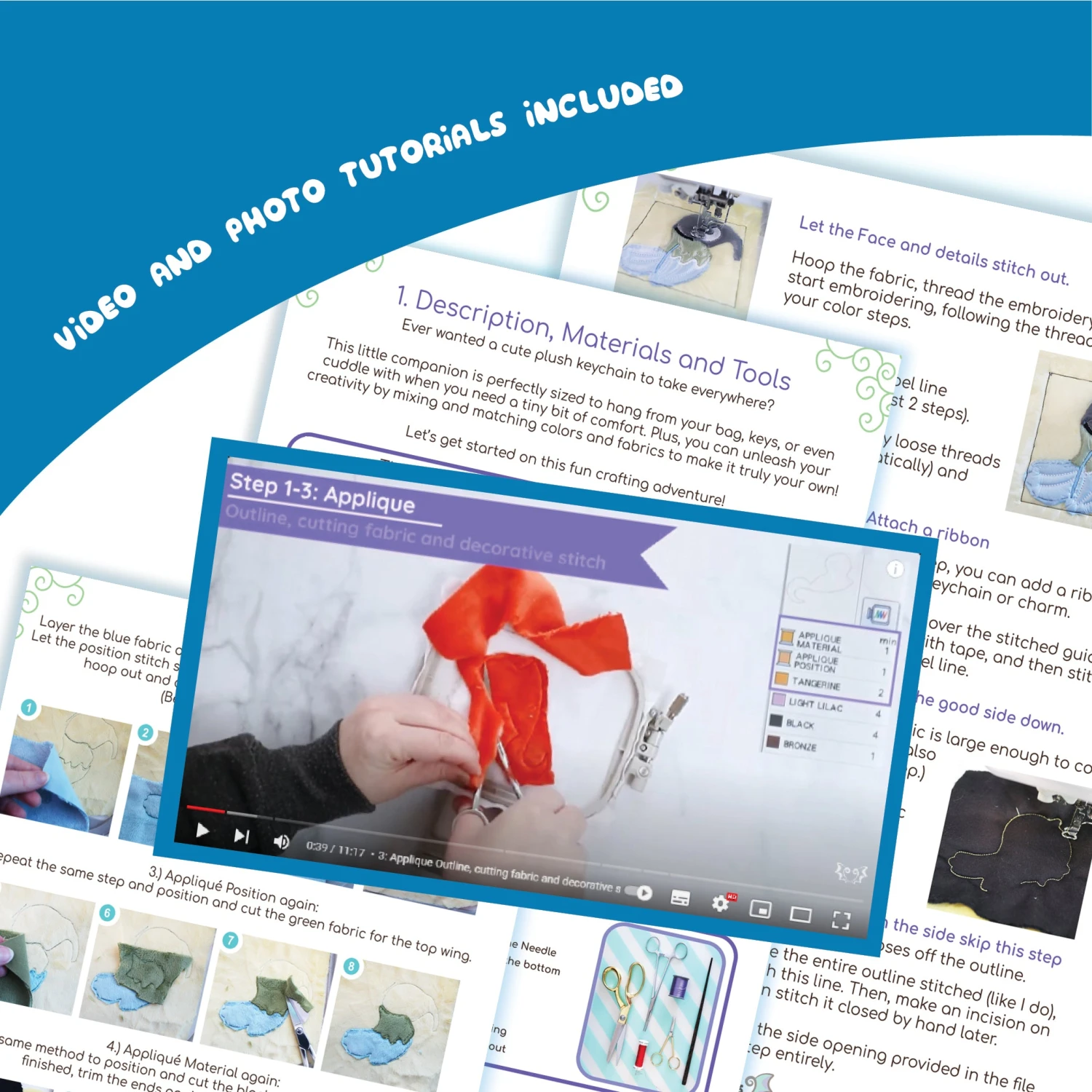 ITH Tit Bird Charm Embroidery Pattern(Ith Tit Bird Charm Embroidery Pattern) 3 ITH Tit Bird Charm Embroidery Pattern(Ith Tit Bird Charm Embroidery Pattern) - Image 3