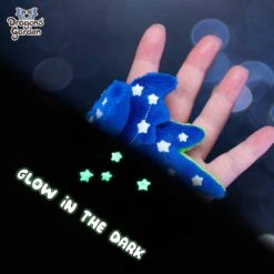 Mystery Bag | Micro Dragon Plushies(Mystery Micro Dragon Bags) -Dragons' Garden magnetic blue constellation micro dragon plushie glow in the dark dragons garden dragons 639217