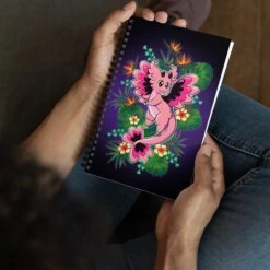 Mingo The Flamingo Bird Dragon | A5 Bullet Journal Spiral Notebook(Mingo The Flamingo Bird Dragon A5 Bullet Journal Spiral Notebook)