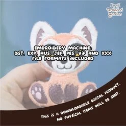 ITH Red Panda Blob Plushie Pattern(Ith Red Panda Blob Plushie Pattern) 14 ITH Red Panda Blob Plushie Pattern(Ith Red Panda Blob Plushie Pattern) -Dragons' Garden pabulisting2