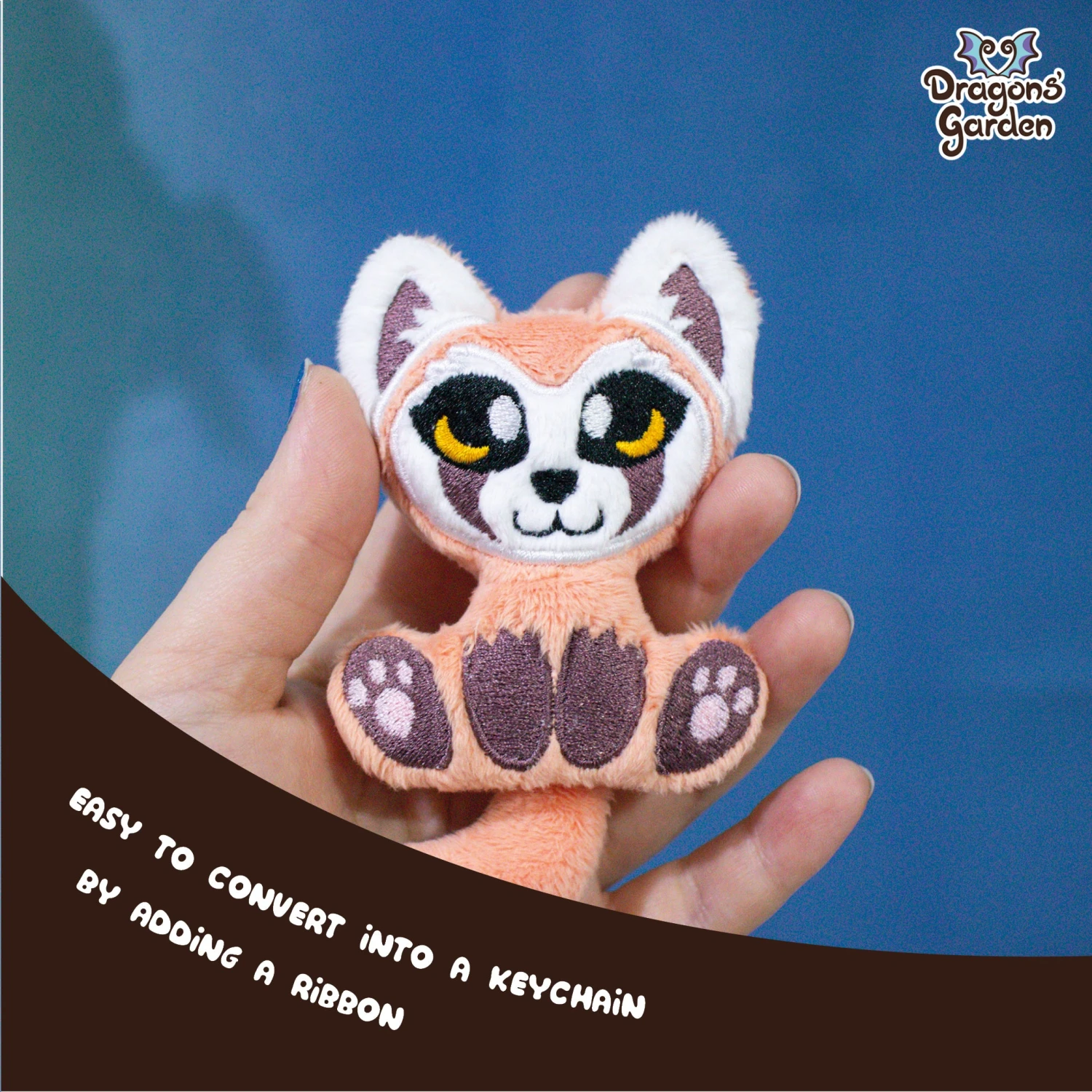 ITH Red Panda Blob Plushie Pattern(Ith Red Panda Blob Plushie Pattern) 2 ITH Red Panda Blob Plushie Pattern(Ith Red Panda Blob Plushie Pattern) - Image 2