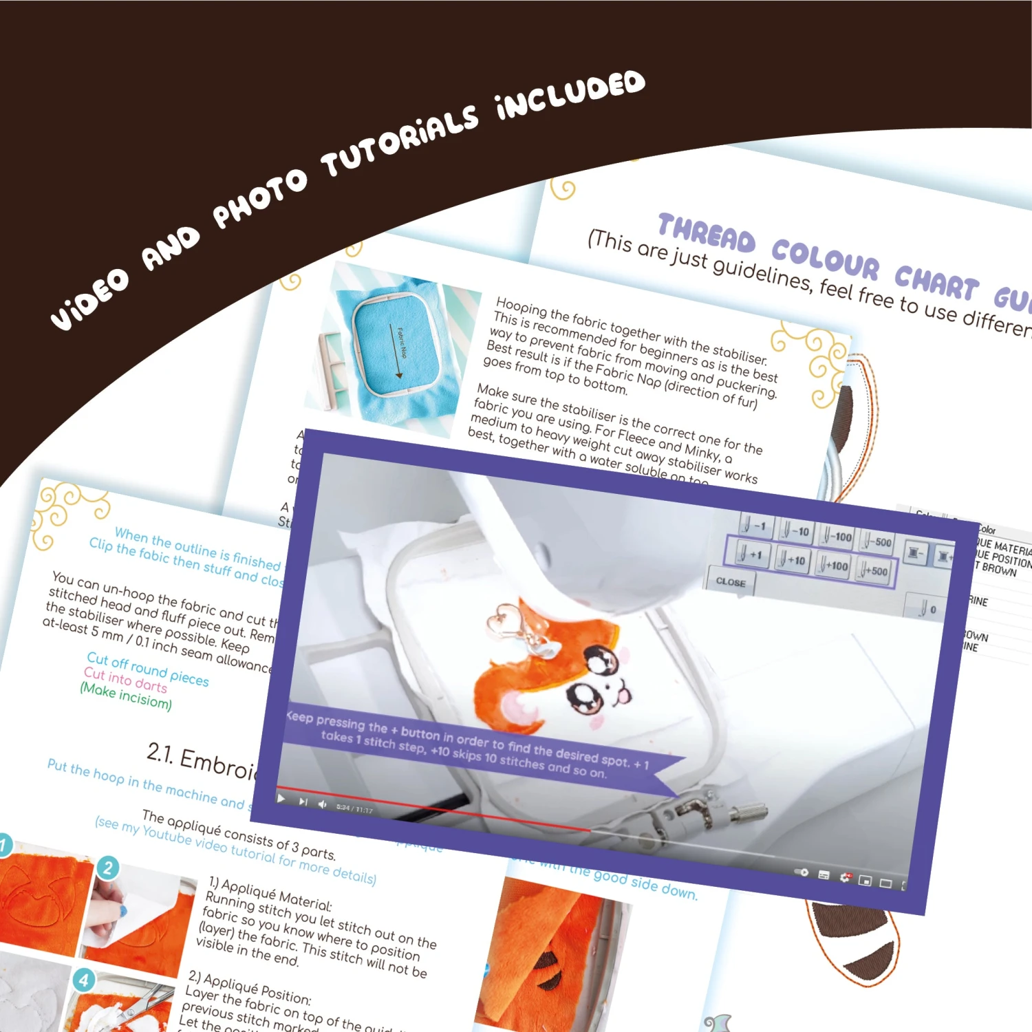 ITH Red Panda Blob Plushie Pattern(Ith Red Panda Blob Plushie Pattern) 8 ITH Red Panda Blob Plushie Pattern(Ith Red Panda Blob Plushie Pattern) - Image 8