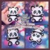 ITH Panda Bear Charm Embroidery Pattern(Ith Cute Panda Charm Embroidery Pattern)