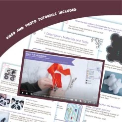 ITH Panda Bear Charm Embroidery Pattern(Ith Cute Panda Charm Embroidery Pattern) -Dragons' Garden panda key listing4