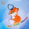 CUSTOM | Fox Keychain Charm(Custom Fox Keychain Charm)