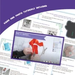 ITH Raccoon Charm Embroidery Pattern(Ith Racoon Charm Embroidery Pattern) -Dragons' Garden racoonkeylisting4