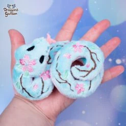 Sakura Blossom Snake Plushie Sewing Kit(Sakura Blossom Snake Plushie Sewing Kit) -Dragons' Garden sakura blossom snake plushie sewing kit sewing kit dragons garden sewing kit 309765
