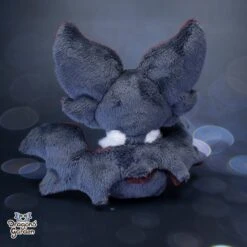 Small Brown And Beige Sitting Bat Plushie(Small Brown And Beige Sitting Bat Plushie) -Dragons' Garden small brown and beige sitting bat plushie plushie dragons garden original creation 157058