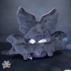 Small Dust Pink And Beige Sitting Bat Plushie(Small Dust Pink And Beige Sitting Bat Plushie) -Dragons' Garden small dust pink and beige sitting bat plushie plushie dragons garden original creation 662908