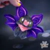 Small Purple And Pink Sitting Bat Plushie(Small Purple And Pink Sitting Bat Plushie)