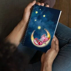 Sleeping Dragon On The Moon | A5 Bullet Journal Spiral Notebook(Sleeping Dragon On The Moon A5 Bullet Journal Spiral Notebook)