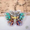 Steampunk Moth | Holographic Acrylic Keychain(Steampunk Moth Holographic Acrylic Keychain)