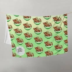 Chocolate Dubbel Vla Flip | Fluffy Throw Blanket(Chocolate Dubbel Vla Flip Fluffy Throw Blanket)