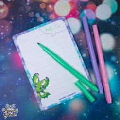 Curious Dragon Notepad | A6 Dragon Notepads(Curious Dragon Notepad A6 Dragon Notepads)