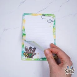 Green Magical Dragon Notepad | A6 Dragon Notepads(Green Magical Dragon Notepad A6 Dragon Notepads) -Dragons' Garden wholesale green magical dragon notepad a6 dragon notepads notebooks notepads dragons garden 704768