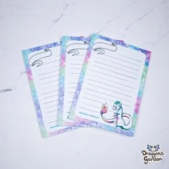 Rainbow Dragon Notepad | A6 Dragon Notepads(Rainbow Dragon Notepad A6 Dragon Notepads)